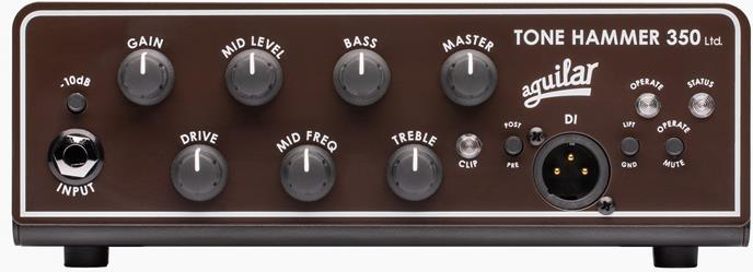 Aguilar Tone Hammer 350 Limited Edition Chocolate Brown - Bass amp head - Main picture