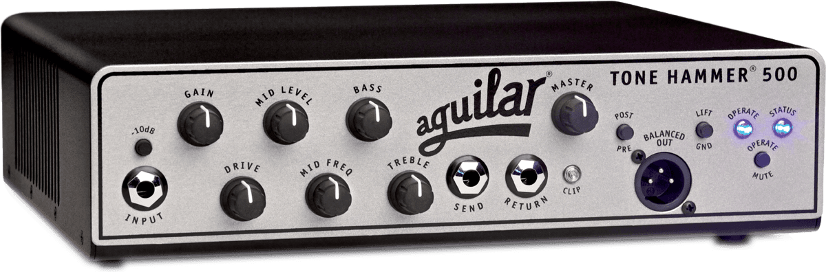 Aguilar Tone Hammer 500w - Bass amp head - Main picture