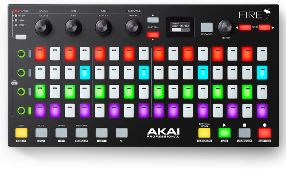 Akai Fire - Midi controller - Main picture