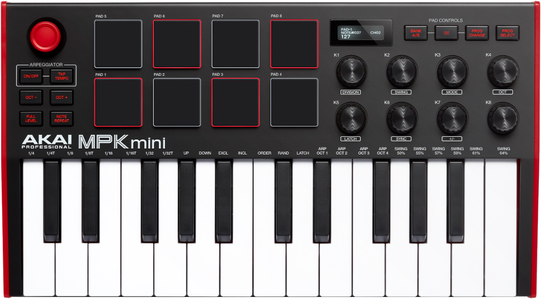 Akai Mpk Mini Mk3 - Controller-Keyboard - Main picture