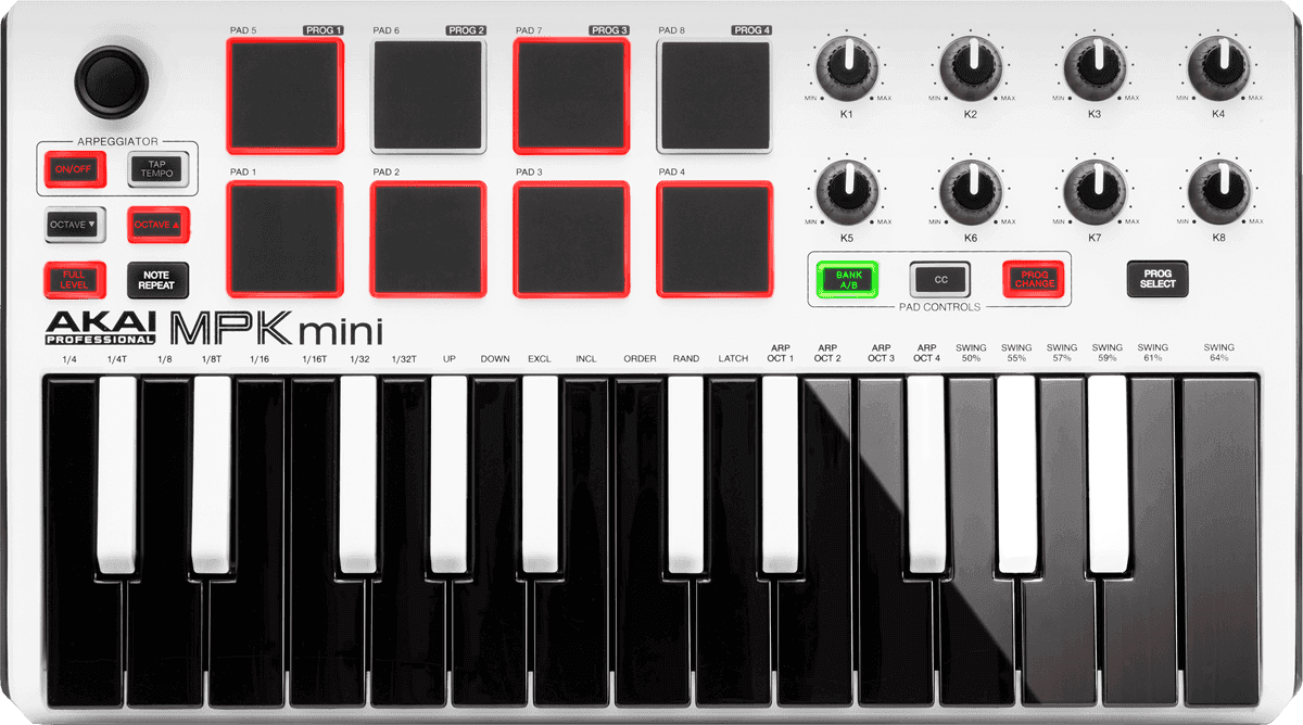 AKAI MPK mini specifications