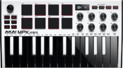 Controller-keyboard Akai MPK Mini MK3 White