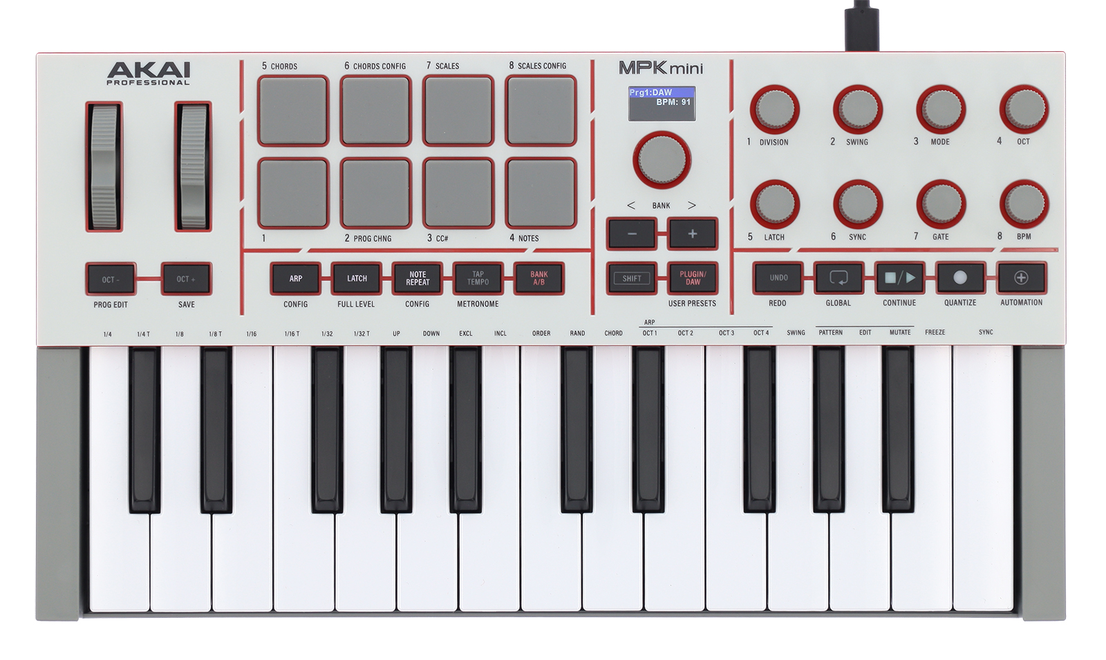 Akai Mpk Mini Iv Gris - Controller-Keyboard - Variation 2