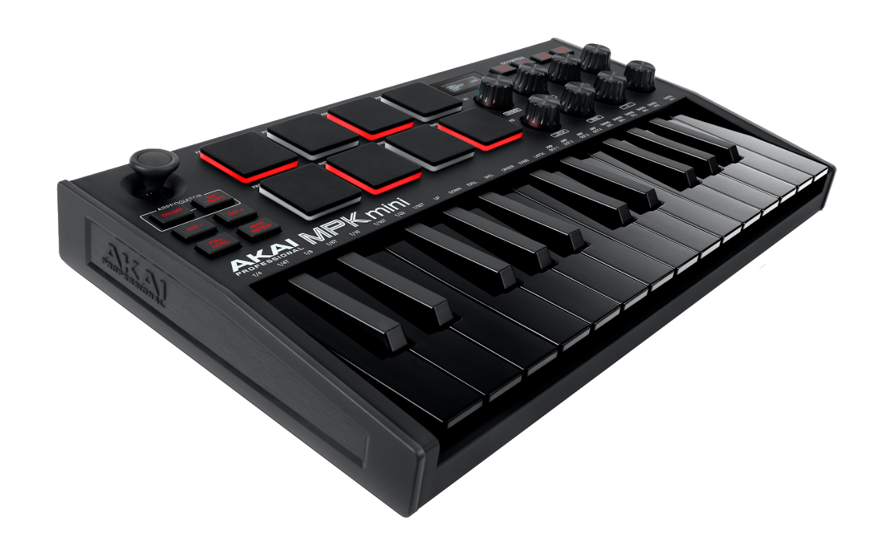 Akai Mpk Mini Mk3 Black - Controller-Keyboard - Variation 1