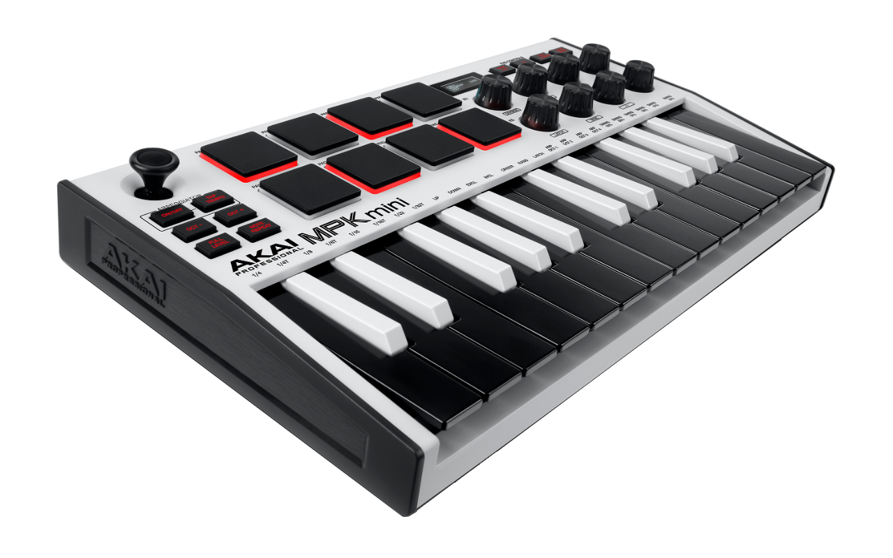 Akai Mpk Mini Mk3 White - Controller-Keyboard - Variation 1