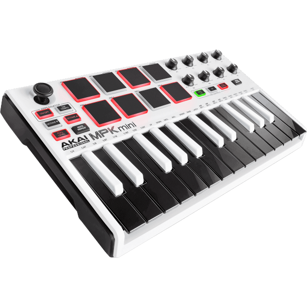 Akai Mpk Mini2 White - Controller-Keyboard - Variation 3