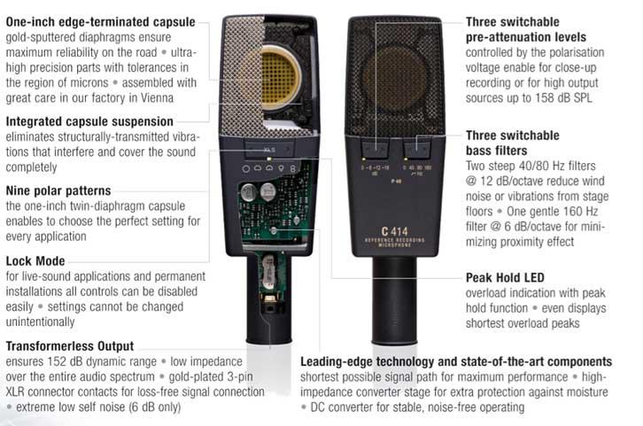 Akg C414 XLII Stereo Set