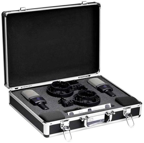 Wired microphones set Akg C214 Stéréo Set