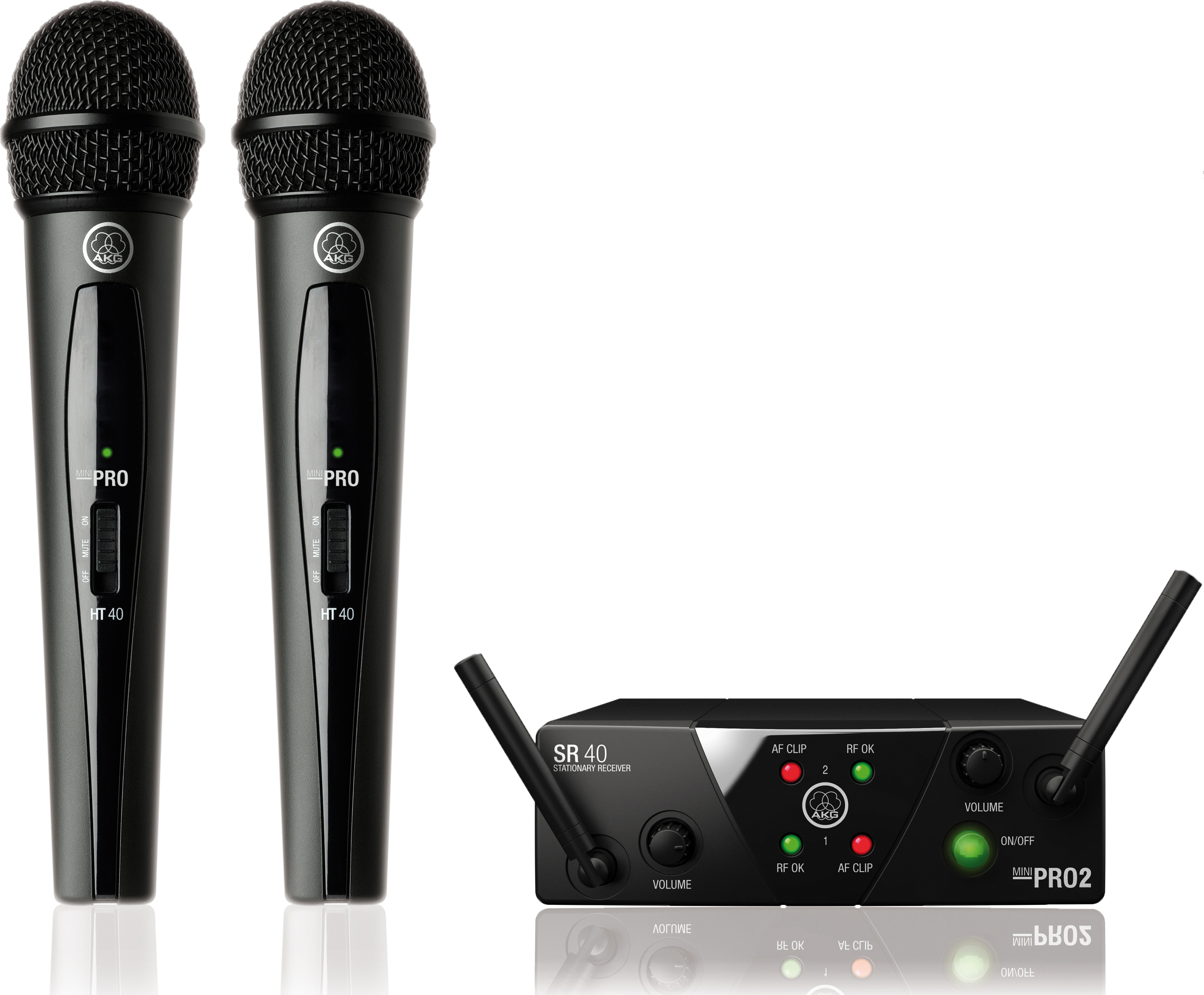 Akg Wms40 Mini 2 Dual Vocal Set - Wireless handheld microphone - Main picture