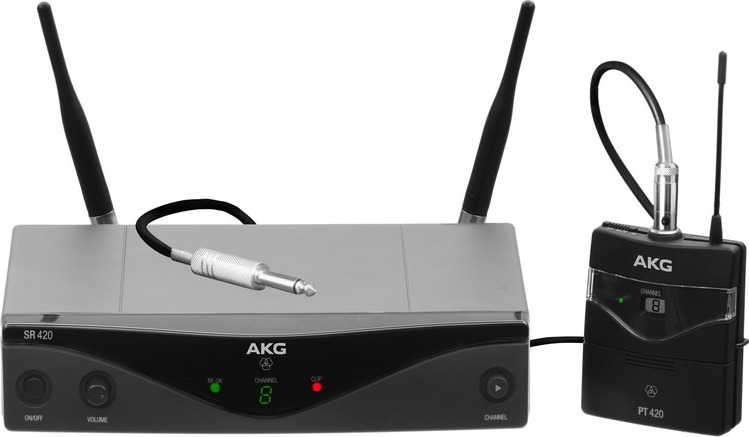Akg Wms420 Instrumental Set - Band A - Wireless microphone for instrument - Main picture