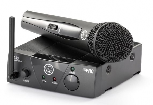 Wireless handheld microphone Akg WMS40 Mini Single Vocal Set - Bande ISM 2