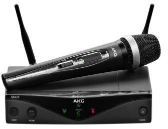 Wireless handheld microphone Akg WMS420 Vocal Set - Band A
