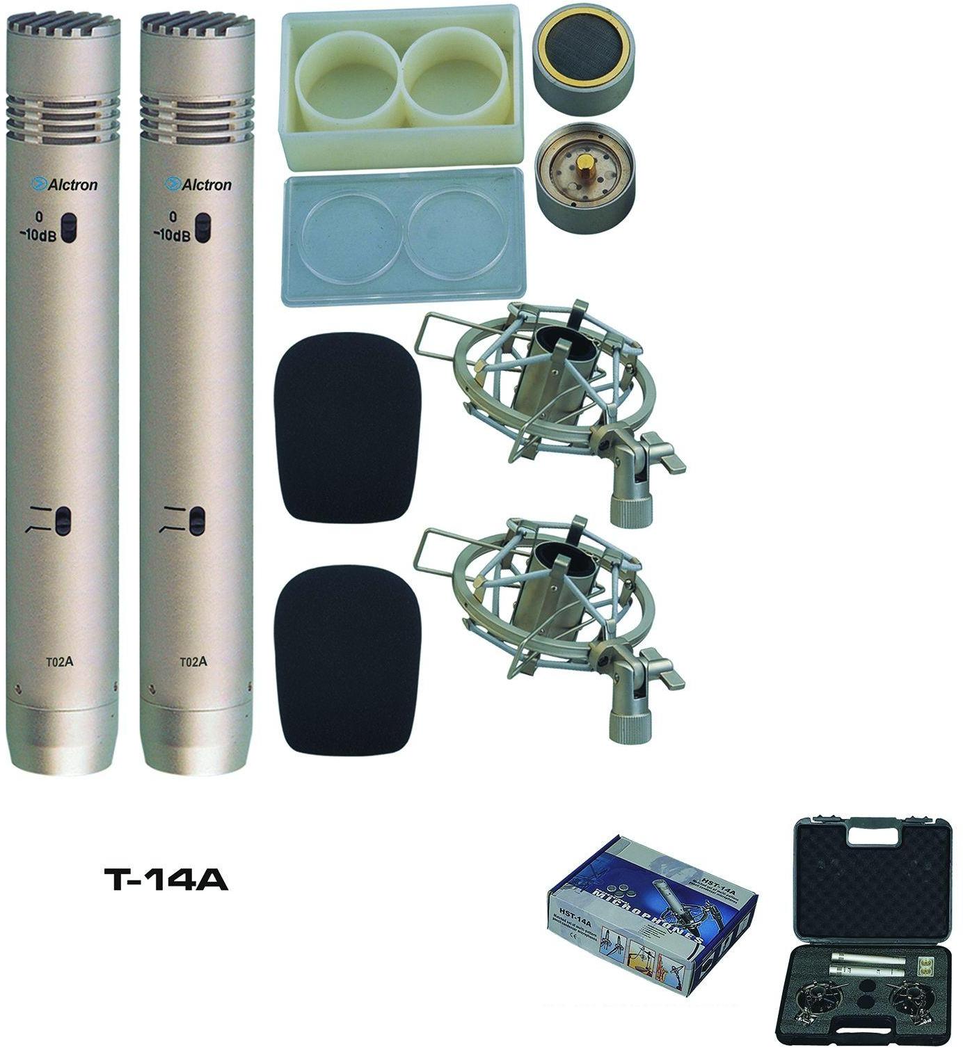 Wired microphones set Alctron T14A