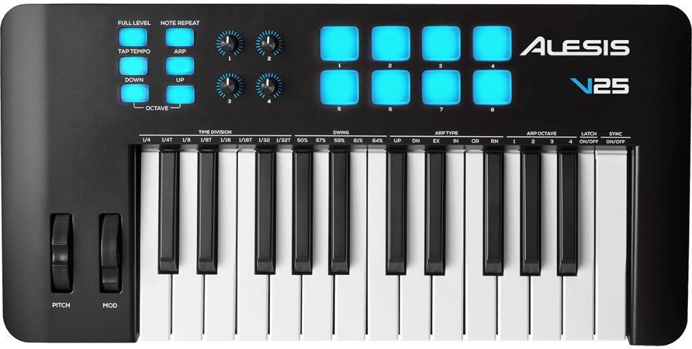 Controller-keyboard Alesis V25MKII