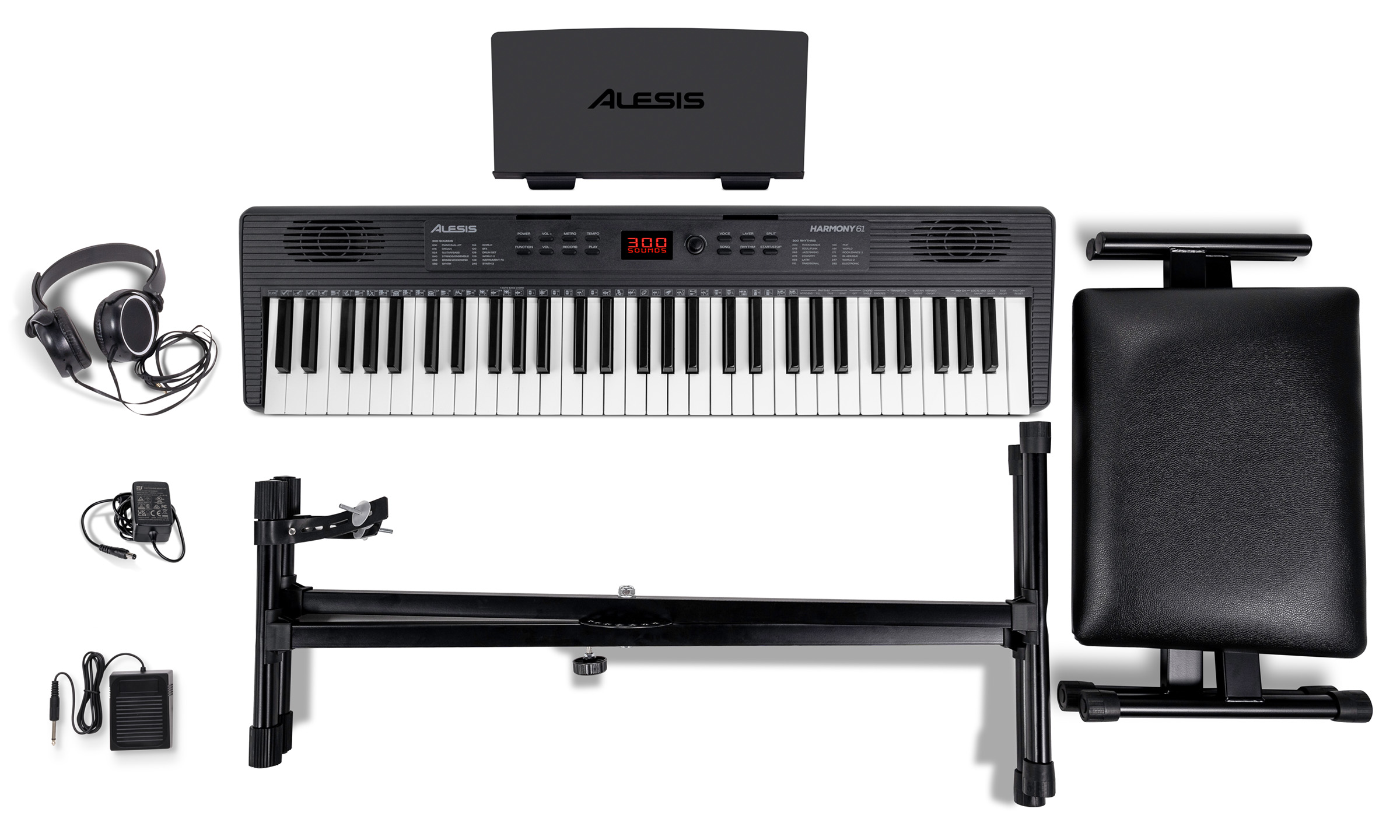 Alesis Harmony 61 Mk4 - Entertainer Keyboard - Variation 3