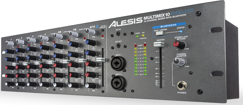 Alesis Multimix 10 Bluetooth - Analog mixing desk - Variation 1
