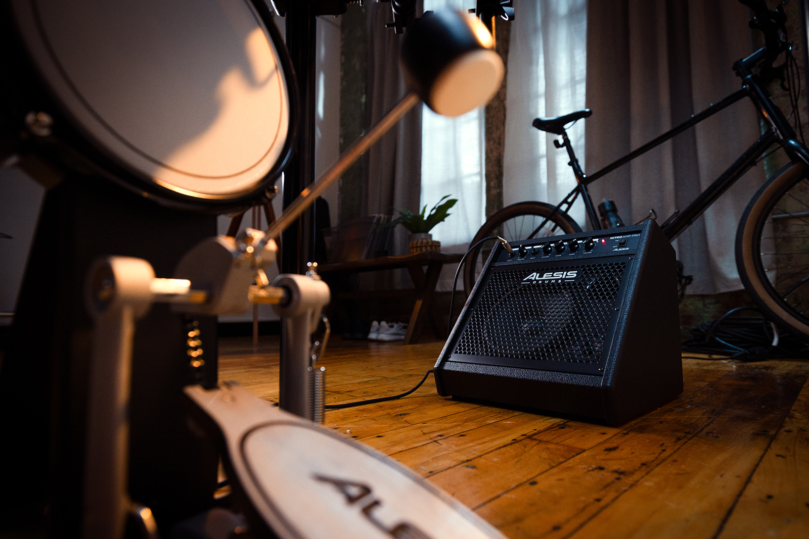 Alesis Nitro Amp Pro 80w 1x8 - Electronic drum monitoring - Variation 5