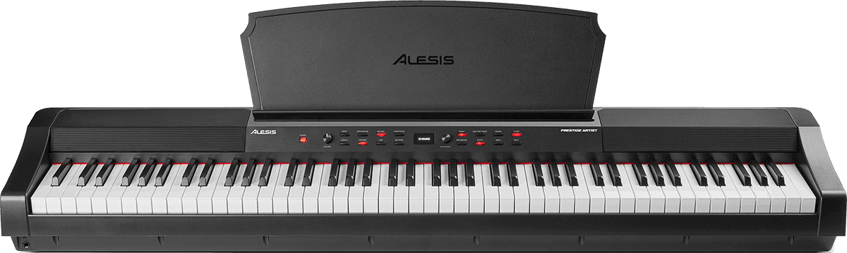 Alesis Prestige Artist Digital Piano Bundle with Stand, Bench