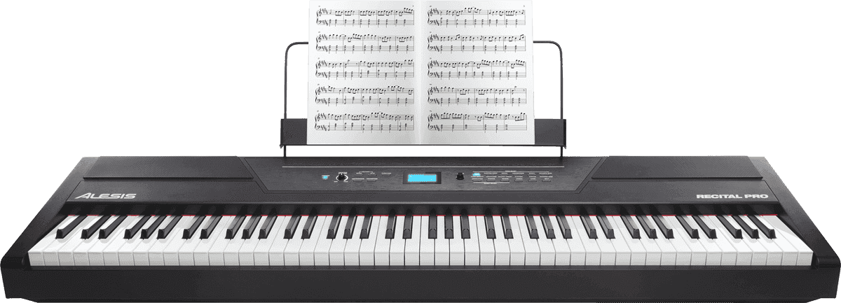 Alesis Recital Pro - Noir - Portable digital piano - Variation 3