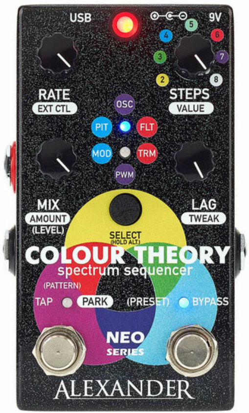 Alexander Pedals Colour Theory Spectrum Sequencer - Harmonizer effect pedal - Main picture