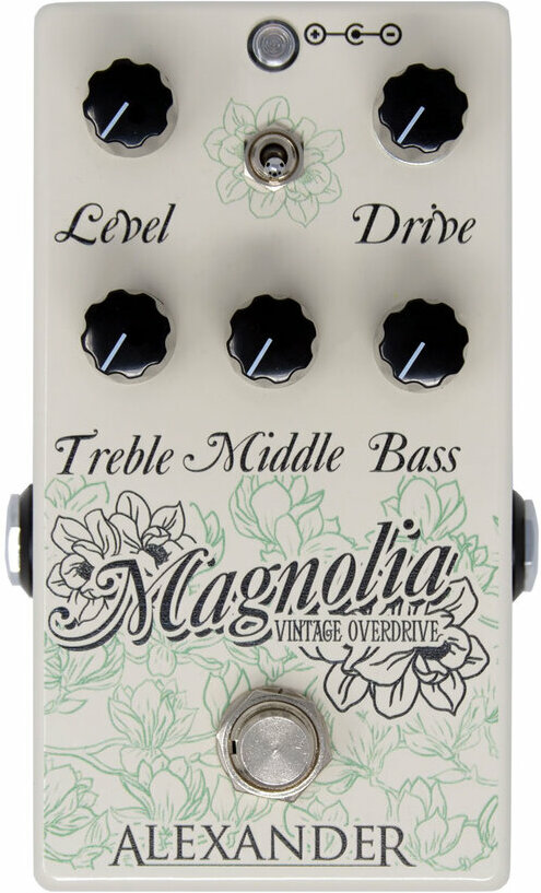 Alexander Pedals Magnolia Overdrive - Overdrive, distortion & fuzz effect pedal - Main picture
