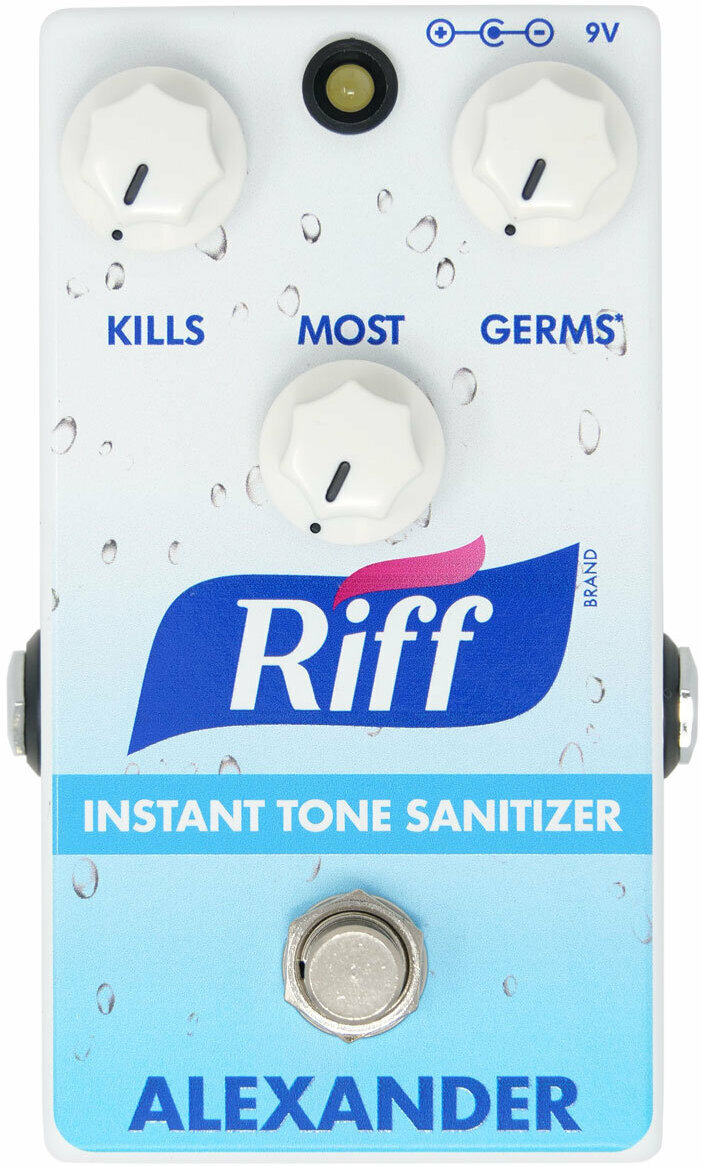 Alexander Pedals Riff Instant Tone Sanitizer Preamp Boost - Volume, boost & expression effect pedal - Main picture