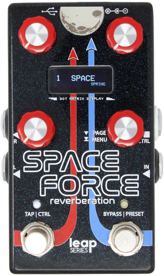 Alexander Pedals Space Force Reverb - Reverb, delay & echo effect pedal - Main picture