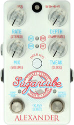 Modulation, chorus, flanger, phaser & tremolo effect pedal Alexander pedals Sugarcube Chorus