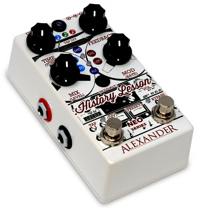 Alexander Pedals History Lesson V3 Delay - Reverb, delay & echo effect pedal - Variation 1