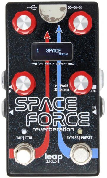 Reverb, delay & echo effect pedal Alexander pedals Space Force Reverberation