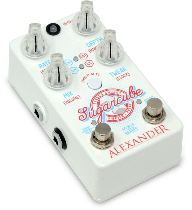 Alexander Pedals Sugarcube Chorus - Modulation, chorus, flanger, phaser & tremolo effect pedal - Variation 1