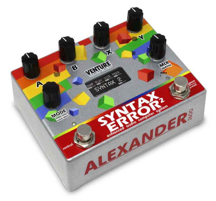Alexander Pedals Syntax Error 2 - Modulation, chorus, flanger, phaser & tremolo effect pedal - Variation 1