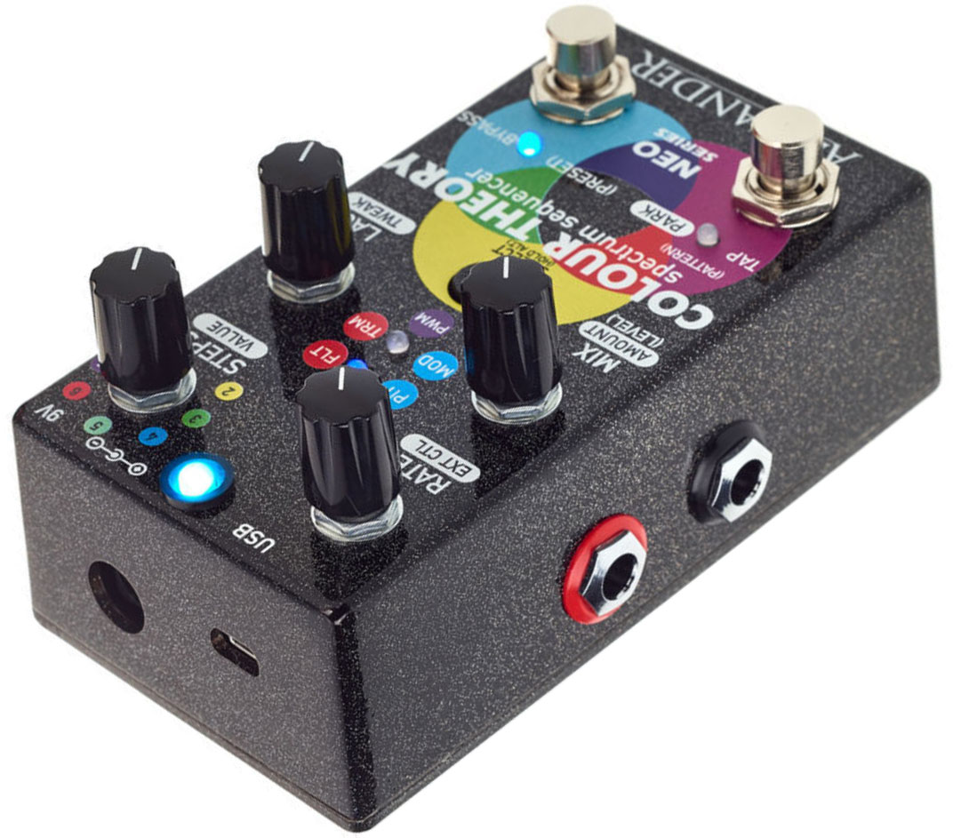 Alexander Pedals Colour Theory Spectrum Sequencer - Harmonizer effect pedal - Variation 3