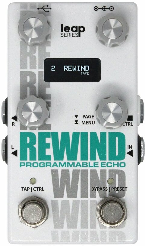 Alexander Rewind - Reverb, delay & echo effect pedal - Main picture