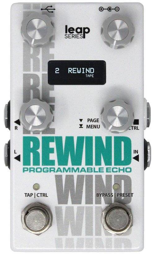 Reverb, delay & echo effect pedal Alexander Rewind