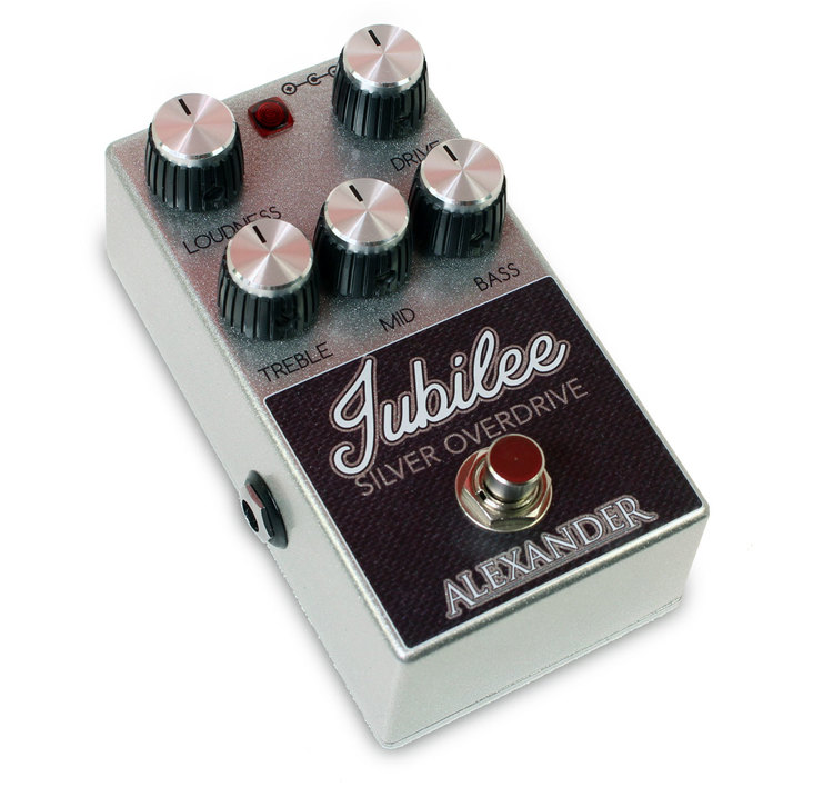 Alexander Pedals Jubilee Silver Overdrive - Overdrive, distortion & fuzz effect pedal - Variation 1