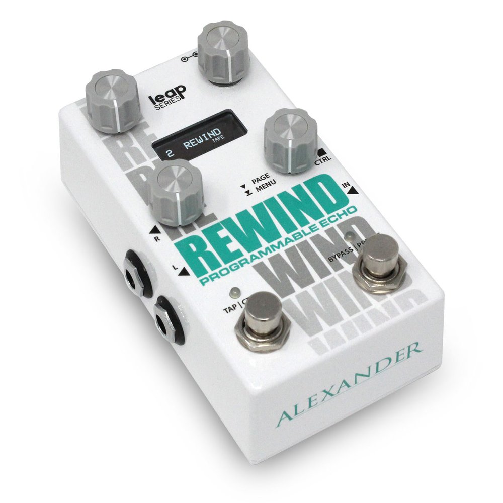 Alexander Rewind - Reverb, delay & echo effect pedal - Variation 1
