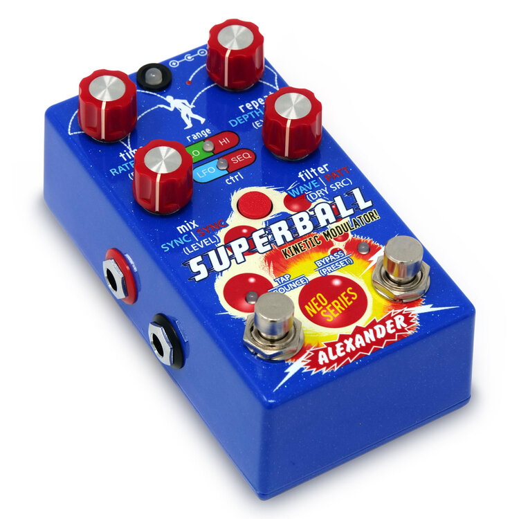 Alexander Pedals Superball Delay - Reverb, delay & echo effect pedal - Variation 1