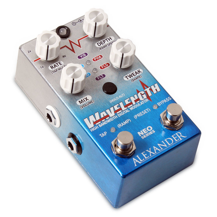 Alexander Pedals Wavelength Modulation Neo - Modulation, chorus, flanger, phaser & tremolo effect pedal - Variation 1