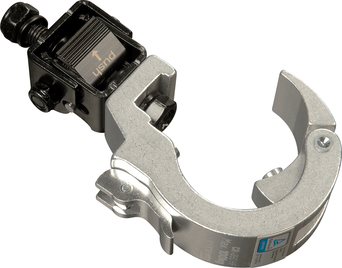 Algam Lighting Clamp Flexible - Ø 48-50mm - Max 100kg - Alu - Gerband - Variation 2