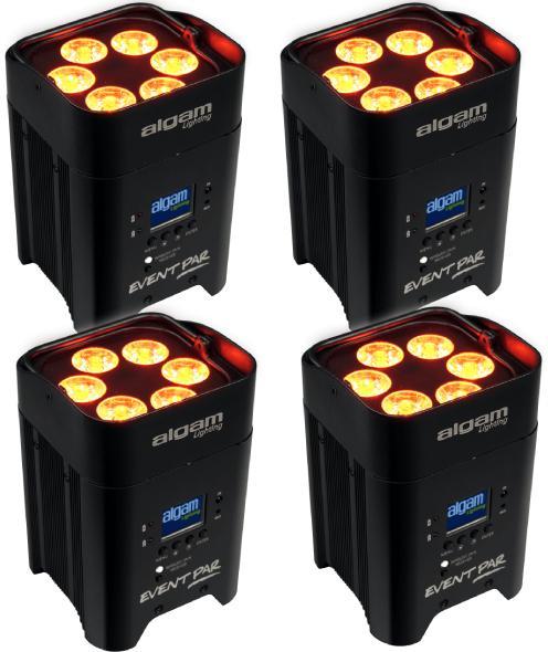 Lighting set Algam lighting 4 x Event Par
