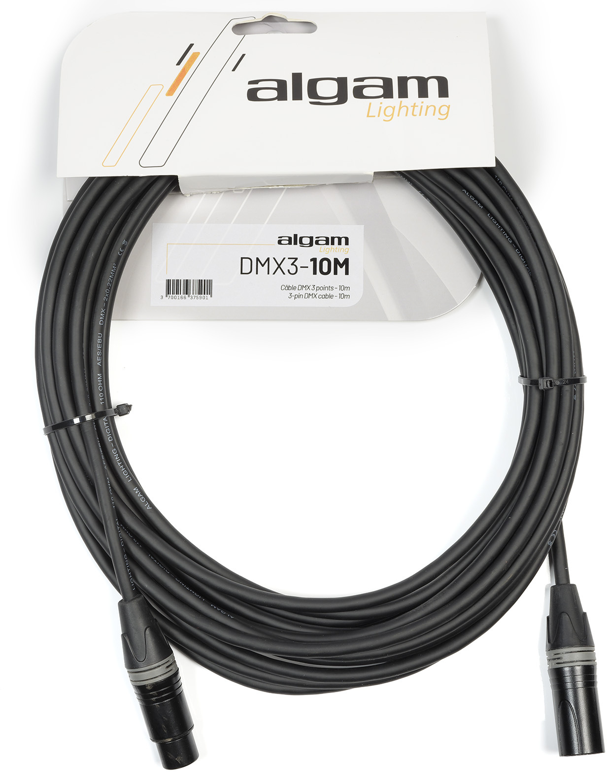 Algam Lighting Câble Dmx 3 Points - 10 M - Cable - Main picture