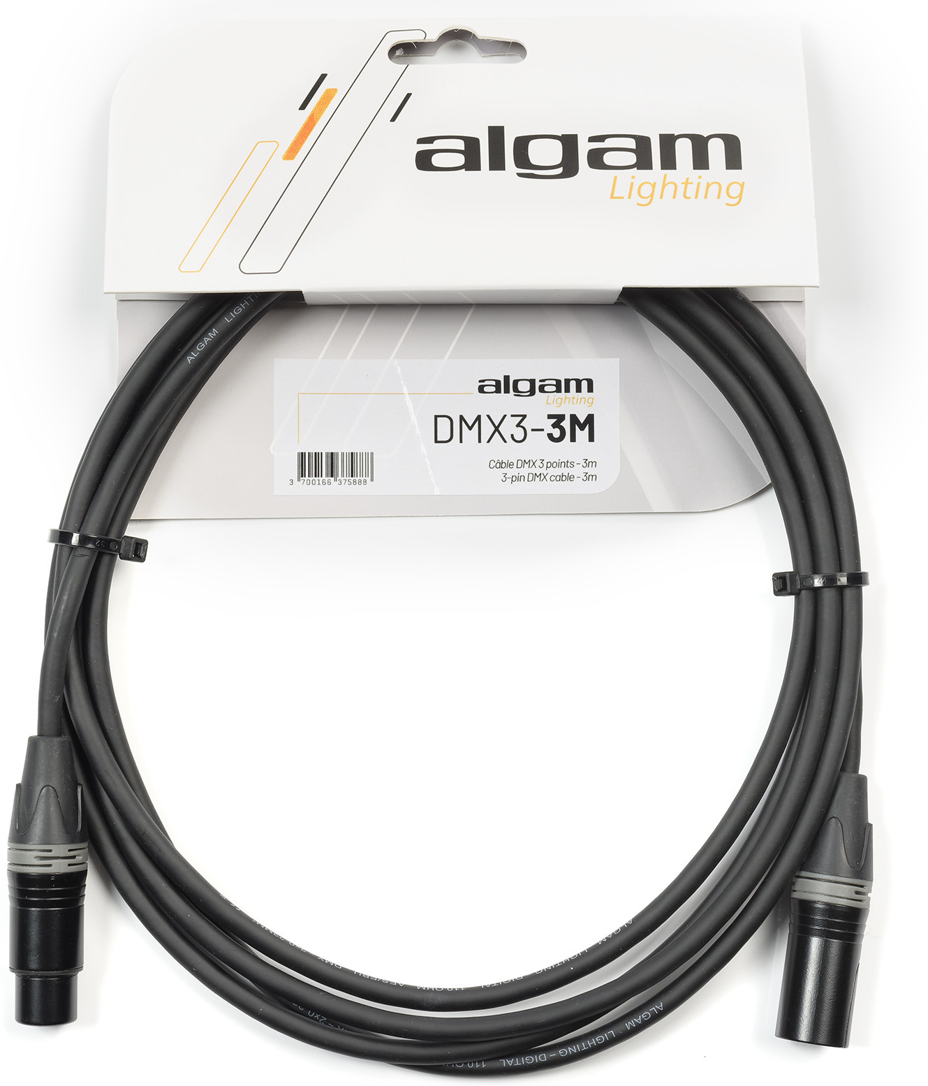 Algam Lighting Câble Dmx 3 Points - 5 M - Cable - Main picture