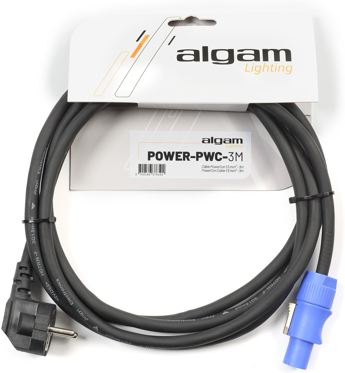 Algam Lighting Câble Powercon 1,5 Mm² - 3 M - Cable - Main picture