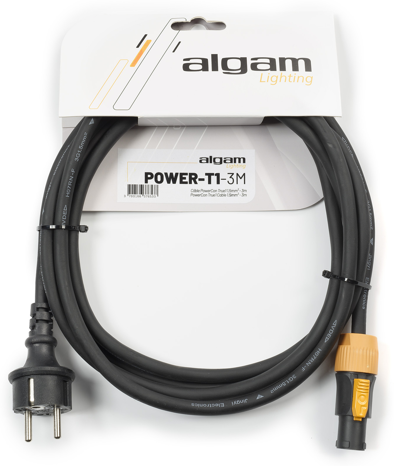 Algam Lighting Câble Powercon True1 1,5 Mm² - 3 M - Cable - Main picture