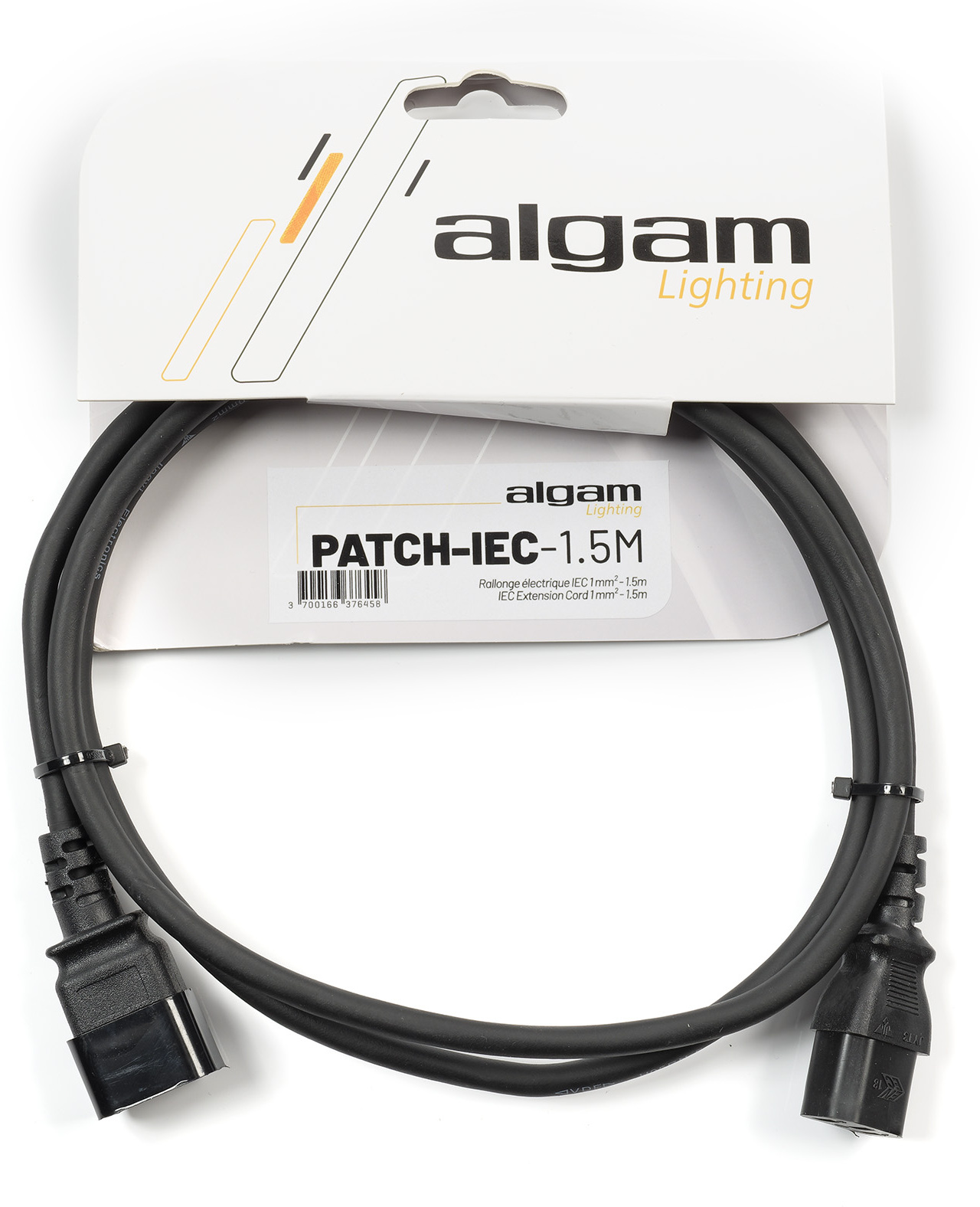 Algam Lighting Rallonge électrique Iec 1 Mm² - 1,5 M - Cable - Main picture