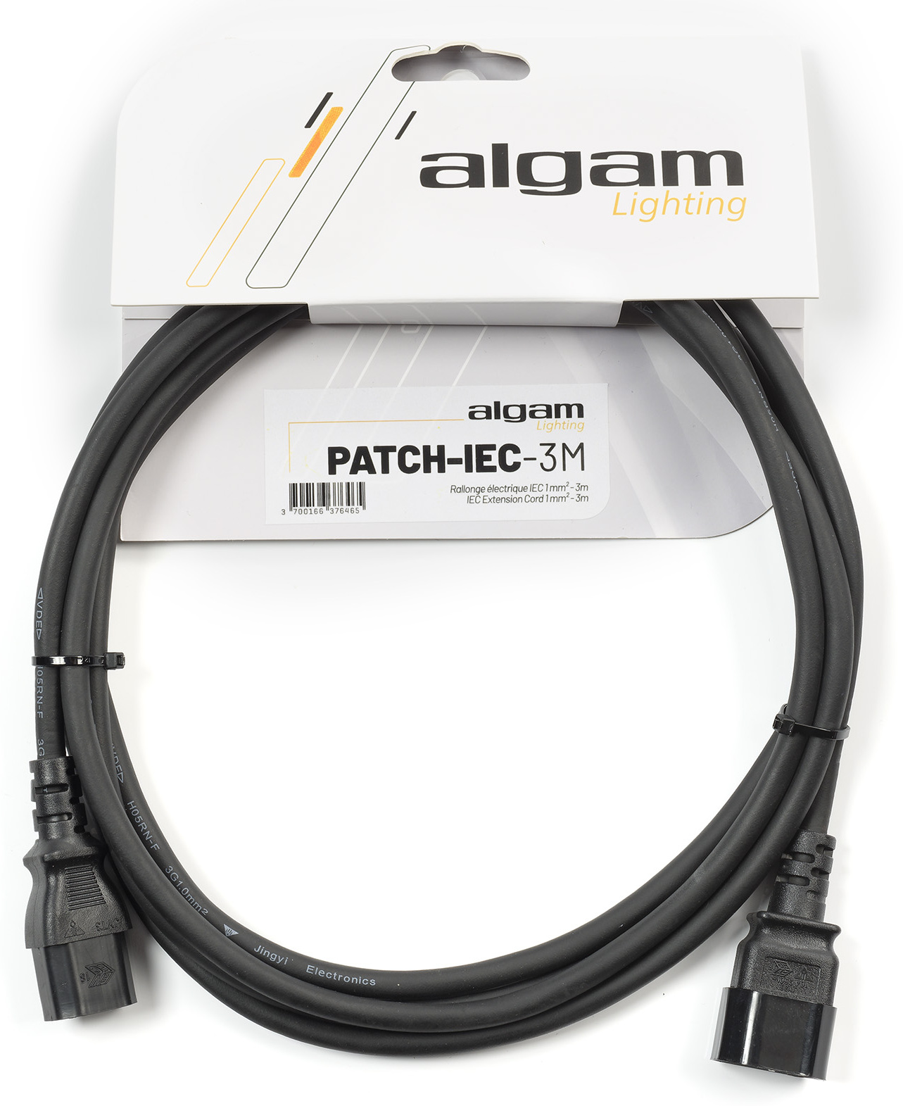 Algam Lighting Rallonge électrique Iec 1 Mm² - 3 M - Cable - Main picture