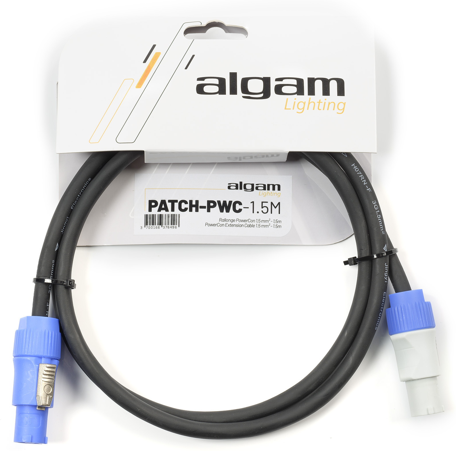 Algam Lighting Rallonge Powercon 1,5 Mm² - 1,5 M - Cable - Main picture
