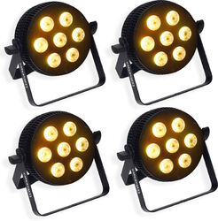 Lighting set Algam lighting 4 x Slimpar 710 Quad