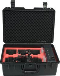 Case & bag for lighting equipment Algam lighting Flight Case Pour Event Par 44 IP X6